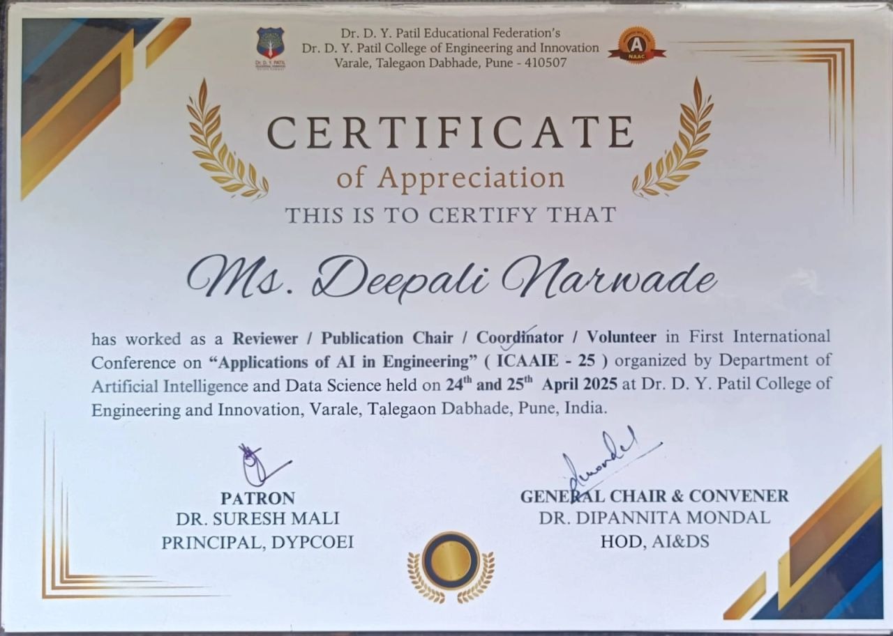 Certificate 1